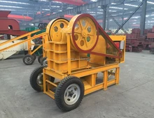 Mining double toggle jaw crusher with perfect accessories