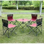 outdoor furniture camping folding picnic table chair set