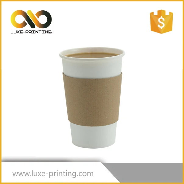 kraft corrugated paper with printing free design coffee cup