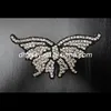 Wholesale Butterfly Shape Rhinestone Applique For Bridal Sash DH-386