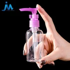 Hot sale high quality Lotion Pump Bottle 30ml 50ml 60ml 80ml Travel PET Plastic Lotion Bottle With Lock