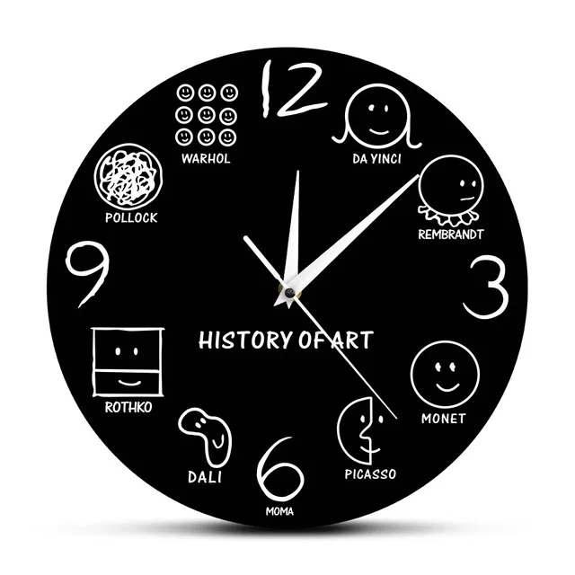 12inch Customized Design MDF Wood Wall Clock