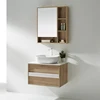 Factory Low Price Low Moq Colors Options Modern Color Modern Wall Hang Mounted Plywood Bathroom Cabinet