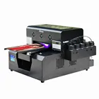 Top sale mini flatbed printing machine A4 UV printer