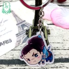 factory custom logo acrylic keychain printed anime acrylic charms