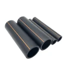 Flexible Polyethylene Natural High Quality Line Hdpe Gas Supply Pipe With Yellow Strip