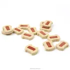 New arrival custom made 2017 most popular dog bacon beef biscuit
