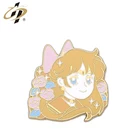 100% Hard enamel pin metal making custom fairy beautiful lapel pin