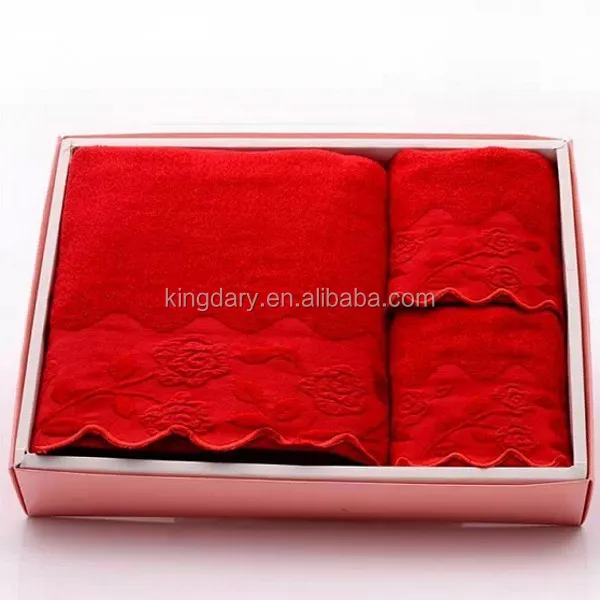 towel for wedding door gift