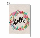 flower garden flags Vertical Double Sided Spring Summer Yard Outdoor Decorative flower garden flag