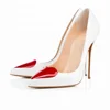 New design high quality patent leather pointed toe sexy high heel women pump dress shoes