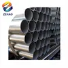 dubai construction companies schedule 40 hot dip pre-galvanized carbon steel pipe price/ Round steel pipe