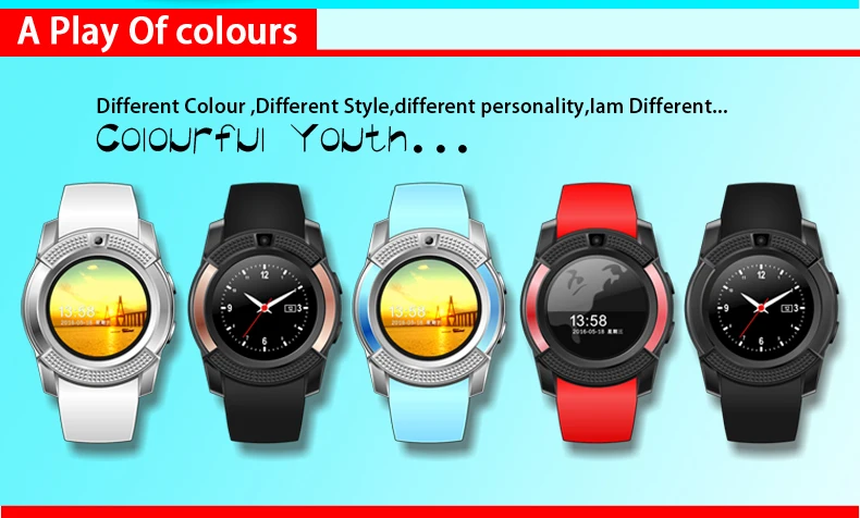 smartwatch v8 2019