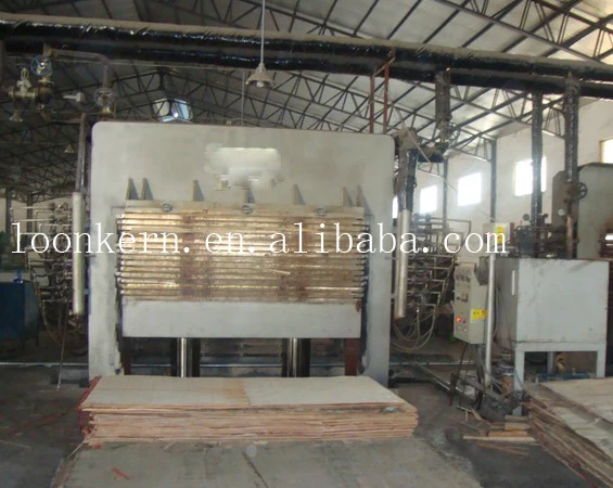 木工合板ホットプレス機/卸売2015合板製造機/アセンブリ中国合板機械仕入れ・メーカー・工場