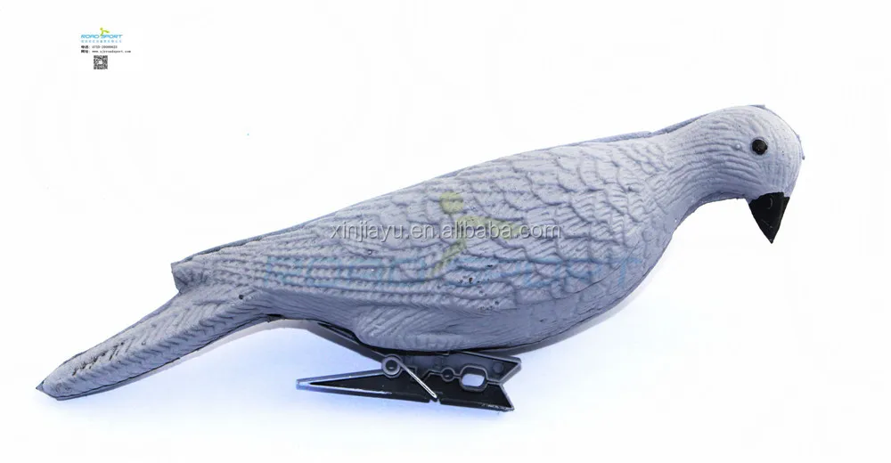 high quality xpe foam lifelike pigeon for garden or park