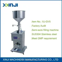 Vertical Type Pneumatic Semi Automatic Filling