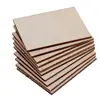 laser cut blank Blank Rectangle wood shape craft wooden plaque