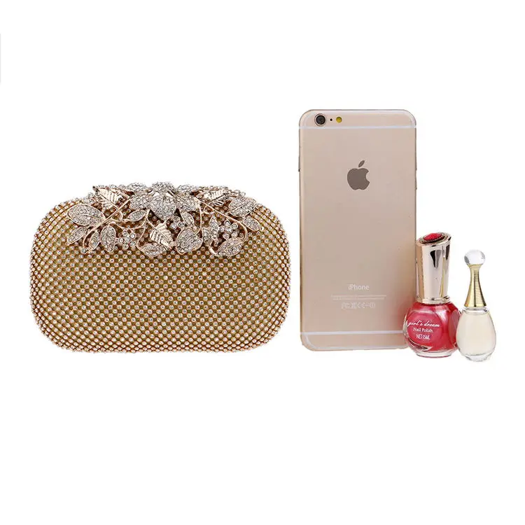 Trendy Fancy Clutches Luxurious Hot Beg For Women Rhinestone Evening Clutch Bags