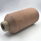 Anti-Static Dyed Spandex Covered Yarn 100% Cotton Recycled For Knitting