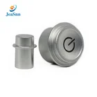Switch Button Spare Parts CNC Aluminum Turning Small Parts with Sandblasting