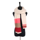 High quality soft warm thick mixed colorful knitted scarf boutique scarf importer