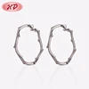 Italian Women Earrings Jewelry Designs Platinum Plating Hoop Ear Rings Statement Earrings For Girls