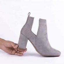 TPR outsole comfortable durable heels boots