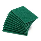Household kitchen cleaning abrasive scouring pad