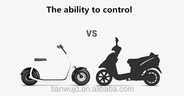 Popular city 2 wheels electric scooter 1000W long range Electric Scooter, Electric motorcycle