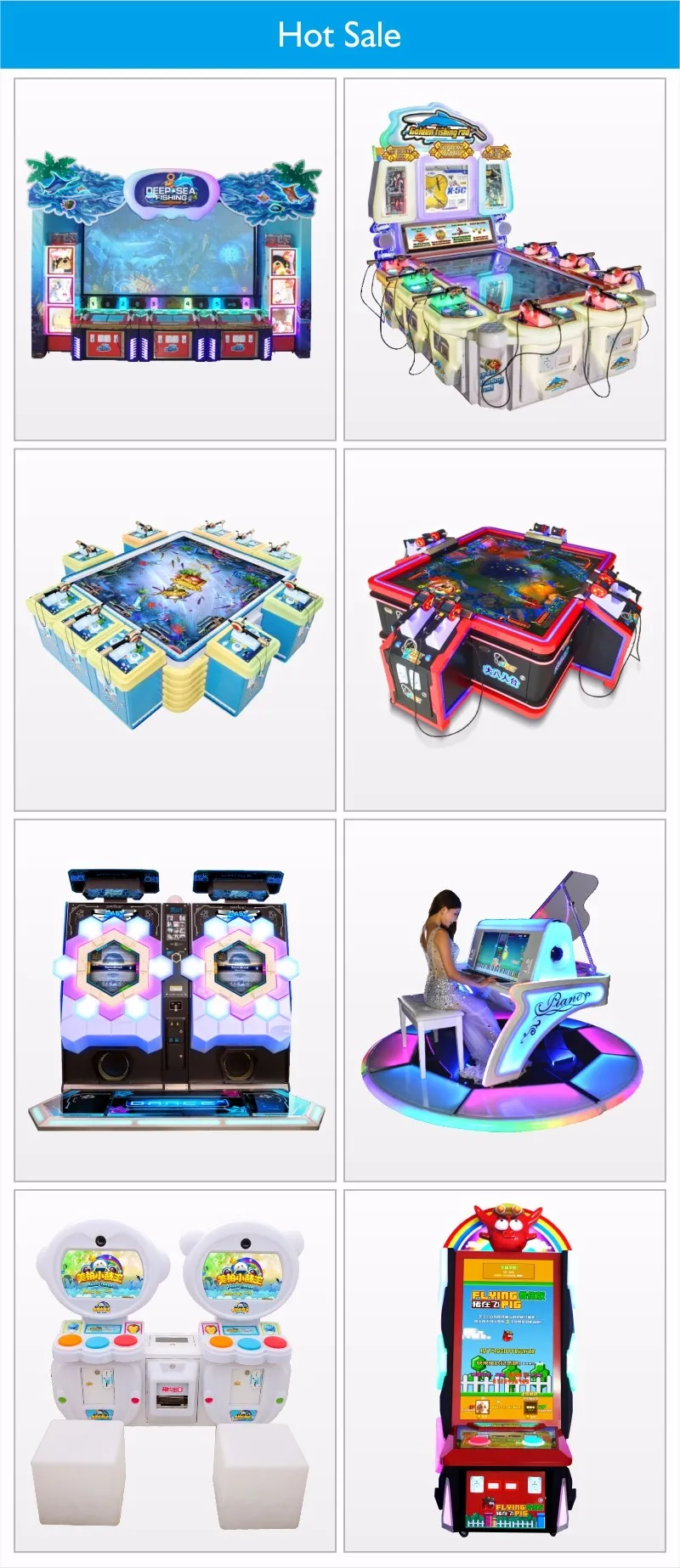 Rolling Pig Arcade Game Machine Rolling Ball Game Machine Indoor