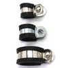EPDM Rubber Lined P Clip Water Pipe Tube Hose Clamp Holder
