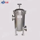 stainless steel 304 316L multi cartridge bag filter housing