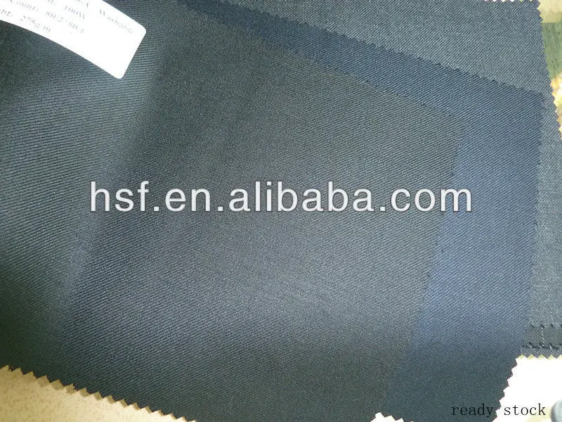 custom tailor plain 100% wool suit fabric
