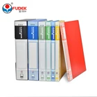 printing document custom refillable sheet hard plastic book cover design pocket display book clear file folder a4