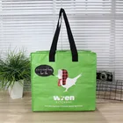 Laminated PP woven Cooler bag/ ice cooler bag insulation/ lunch handle bags for picnic
