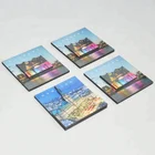Souvenir Large Photo Picture Fridge Magnets 2.5 x 3.5 inch Pack of 4