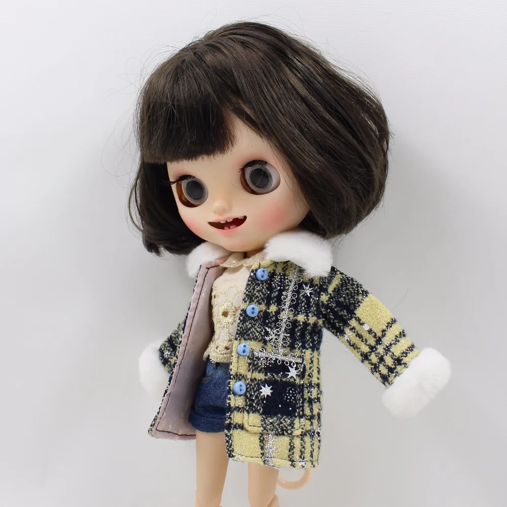 Neo Blythe Doll Wool Coat 2