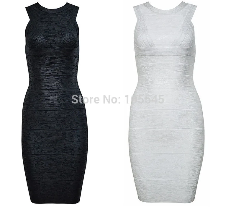 Summer dress wholesale luury 2016 new fashion black high neck sey women evening party bandage Dress Bandage Bodycon Women Wearin