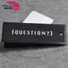Custom tags Hole Punch Thickness Paper Garment Jeans Hang Tag with label for clothes