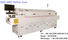 GSD-M6C reflow soldering oven for pcb, led ,smt, smd soldering , 6 up/ down heating zones with hot air/ infrared heating machine