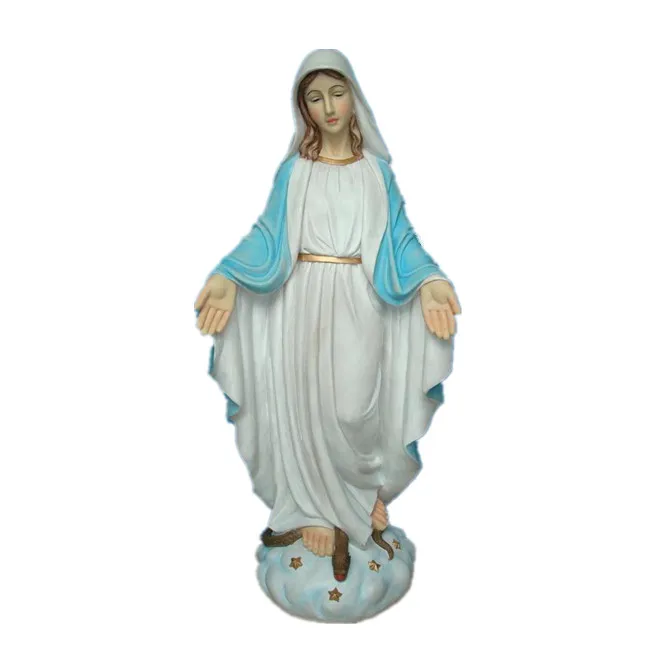 大玻璃纤维宗教圣母玛利亚雕像