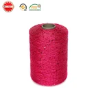 Oeko-Tex high quality popular sell cotton sequin yarn for hand knitting made in China