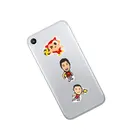 Mobile phone magic screen wiper football team
