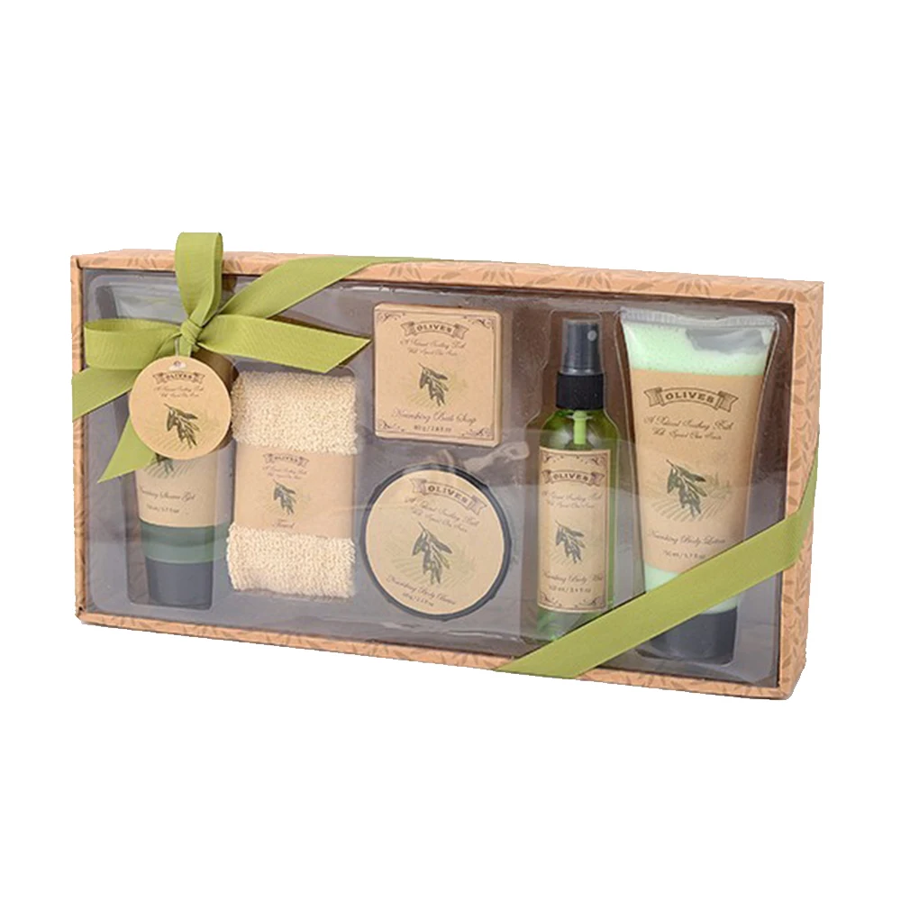 bath soap natural  body lotion vanilla spa  bath gift  set