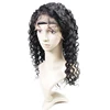 brazilian virgin cuticle aligned hair human hair 10 inch deep wave full lace human hair wig