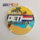 Cheap with logos custom 3D gold plated metal challenge service coins