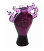 Antique Chinese glass crystal glazed vase