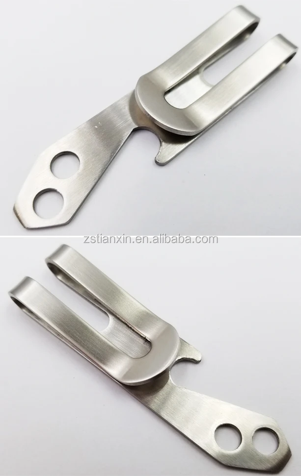 multi-tool stainless steel wallet money clip for waist of