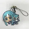 Customized bulk keychain laser cut plastic key holder anime shaped acrylic key chains