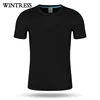 Customizable Unisex t shirt oem design your own plain black t shirt for men,custom 50 polyester 25 cotton 25 rayon t shirt